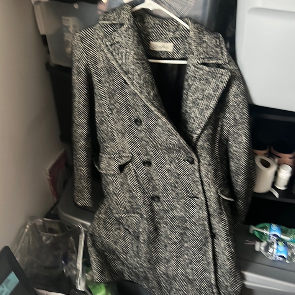 Women Calvin Klein Peacoat